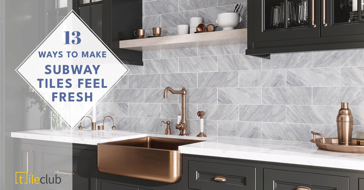 13 Ways to Make a Subway Kitchen Backsplash Feel Fresh