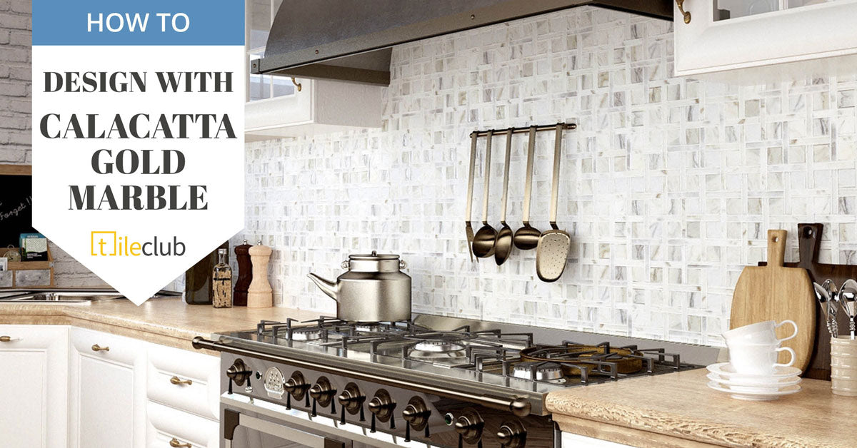 Calacatta Gold Marble Tile Design Ideas to Elevate your Home