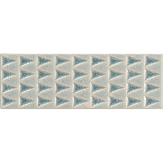 Cayo Sky Crackle Ceramic Subway Tile | Tile Club