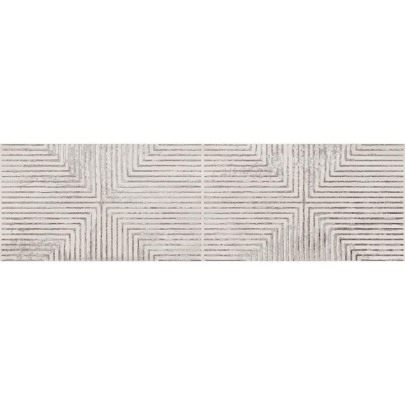 Decor Sospiro White Ceramic Tile 12x40 Sample Swatch | Free Shipping on ...