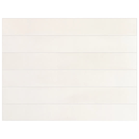 Alata White Porcelain Subway Tile 2x16 | Tile Club