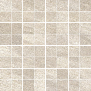 Quartz Sand Porcelain Mosaic Tile Sample | Tile Club