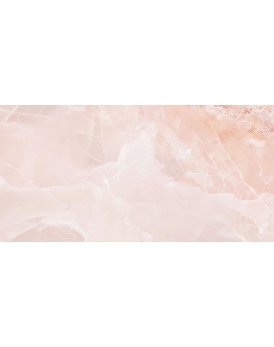 Emporio Pink Onyx Large-Format Porcelain Tile 24x48