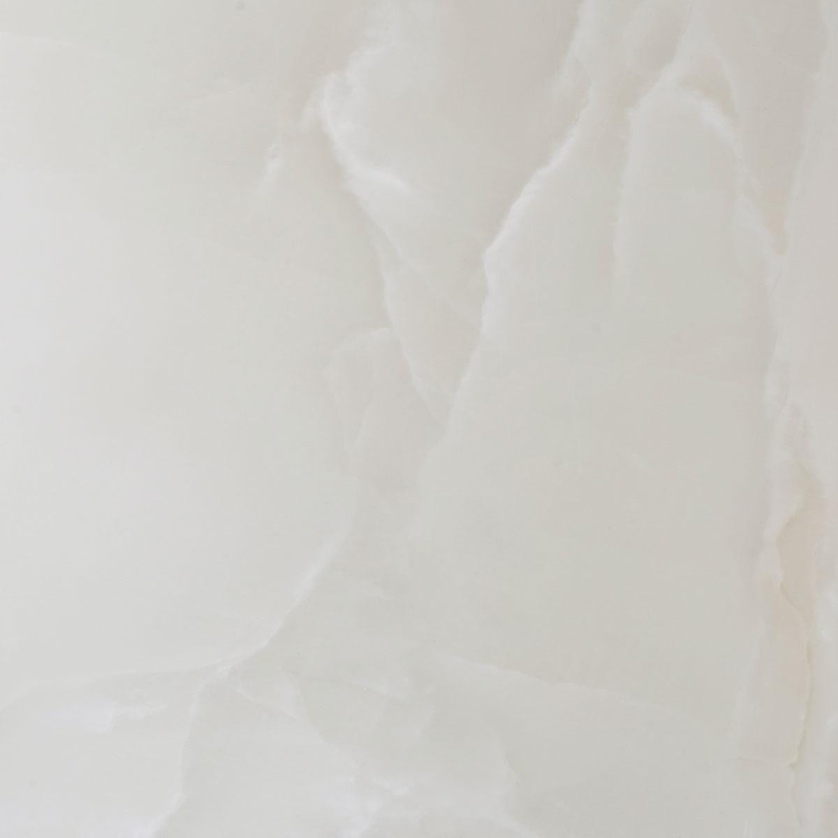 Emporio White Onyx Large-Format Porcelain Tile 24x48