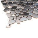 Stainless Steel Pebble Metal Mosaic Tile | Tile Club
