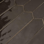 Picchetto Graphite Gloss Ceramic Picket Tile