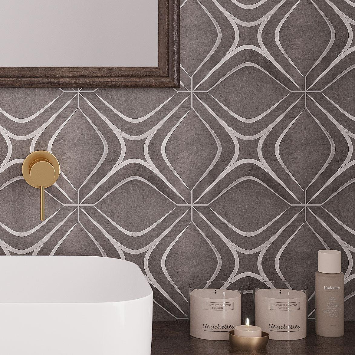 Tile Club Santorini Retro Star Tile
