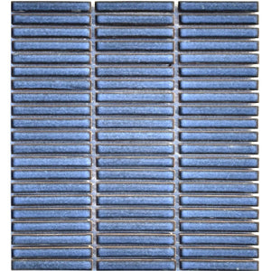 Lattice Blue Stacked Brick Sample