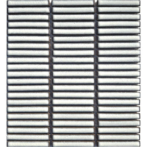 Lattice White Speckle Stacked Brick Sample