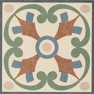 Decorative Terracotta Quattro accent tile