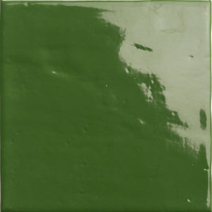 Camila Green Square 5.9x5.9 Porcelain Tile | Tile Club