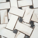 Boldara Oro Basket Weave Porcelain Mosaic Tile
