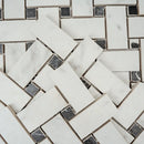 Boldara Oro Basket Weave Porcelain Mosaic Tile