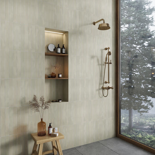 Alata Agave Porcelain Subway Tile 2x16 | Tile Club