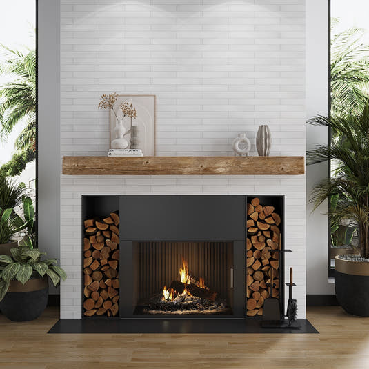 Alata White Porcelain Subway Tile 2x16 | Tile Club
