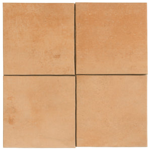 Camila Terra Cotta Square 5.9x5.9 Porcelain Tile | Tile Club
