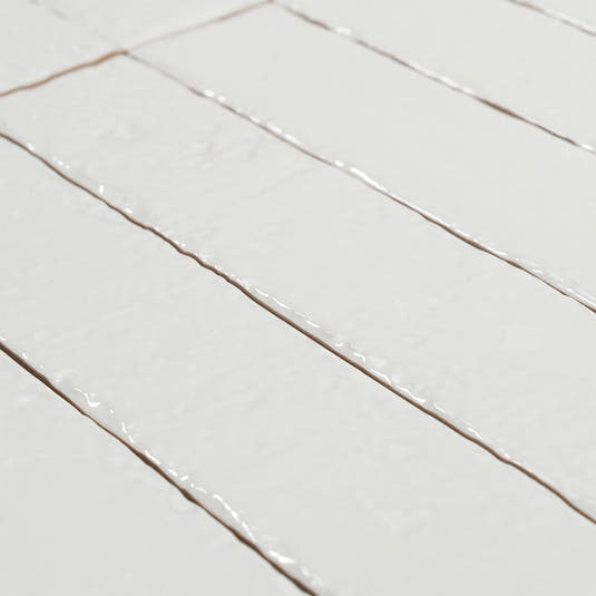 Colobric White Brick 2x16 Ceramic Wall Tile | Tile Club