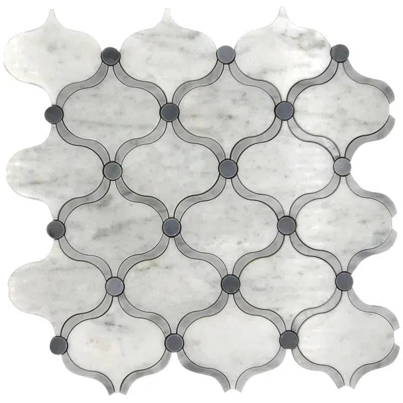 Arabesque Tile With Dots for kitchen or bathroom
