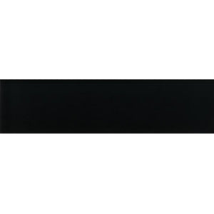 Glacier Black 3x12 Polished Glass Tile Sample