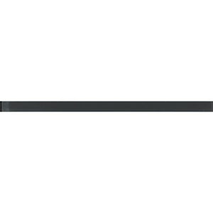 Glacier Dark Gray Polished Glass Pencil Liner | Tile Club | Position1