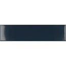 Groove Navy Gloss Ceramic Subway Tile | Tile Club