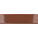Groove Terracotta Gloss Ceramic Subway Tile