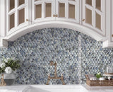 Blue Glass Tile