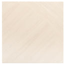 Japandi White Parquet Wood-Look Tile Flooring | Tile Club