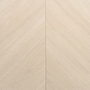 Japandi White Parquet Wood-Look Tile Flooring | Tile Club