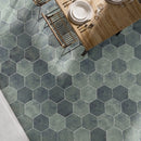 Olive Green Porcelain Hexagon Tile