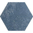 Portuguese Blue Dimension Hex Porcelain Tile | Tile Club