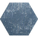 Portuguese Blue Dimension Hex Porcelain Tile | Tile Club