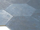 Portuguese Blue Dimension Hex Porcelain Tile