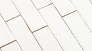 Colobric White Brick 2x16 Ceramic Wall Tile