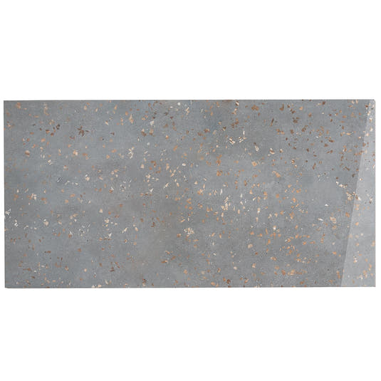 Speckled Concrete Polished Terrazzo Porcelain Tile | Tile Club