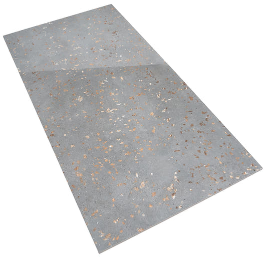 Speckled Concrete Polished Terrazzo Porcelain Tile | Tile Club