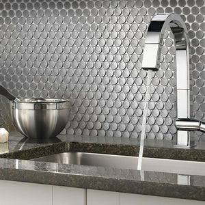 Stainless Steel Metal Penny Tile Mosaic