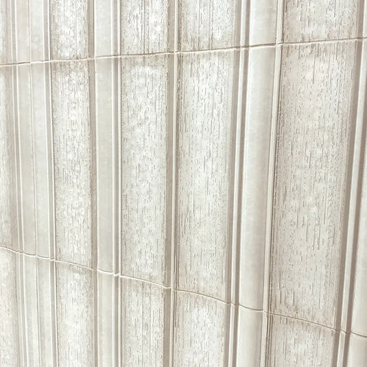 Struktura White Dimensional Porcelain Tile | Tile Club