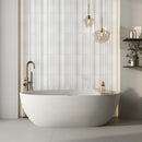 Struktura White Dimensional Porcelain Tile | Tile Club