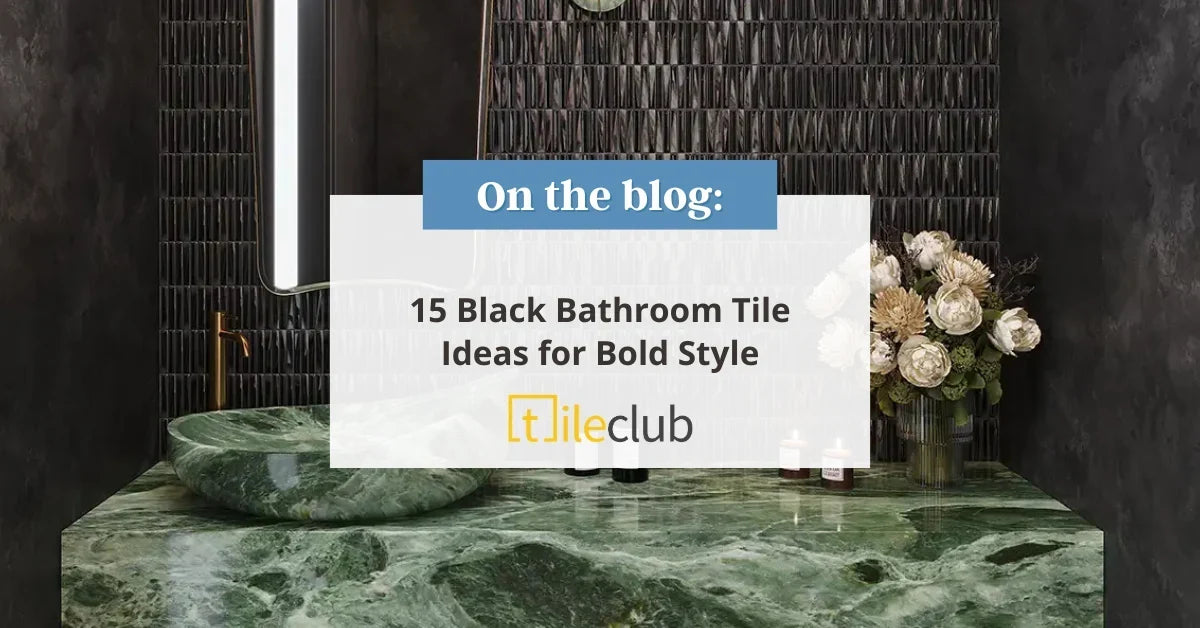15 Black Bathroom Tile Ideas for Bold Style