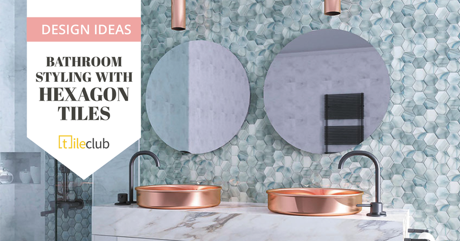 Designing a Bathroom with Hexagon Tiles