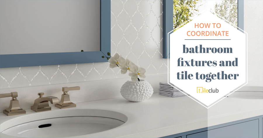 Coordinating Bathroom Fixtures and Tile Pairings