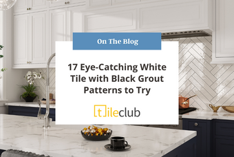 17 Eye-Catching White Tile with Black Grout Patterns to Try