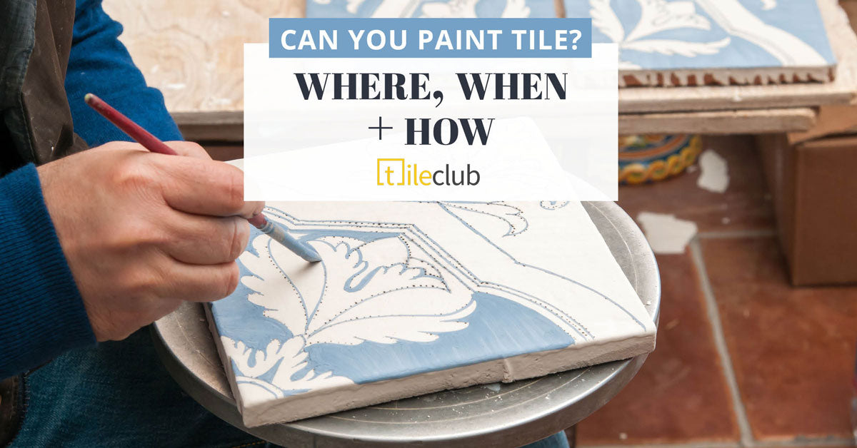 Can you Paint Tile - Cute DIY Upgrade or High-Maintenance Project?