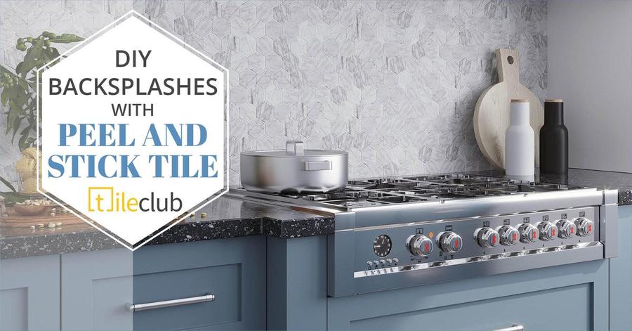 Peel and Stick Backsplash Tile Ideas for a DIY Remodel