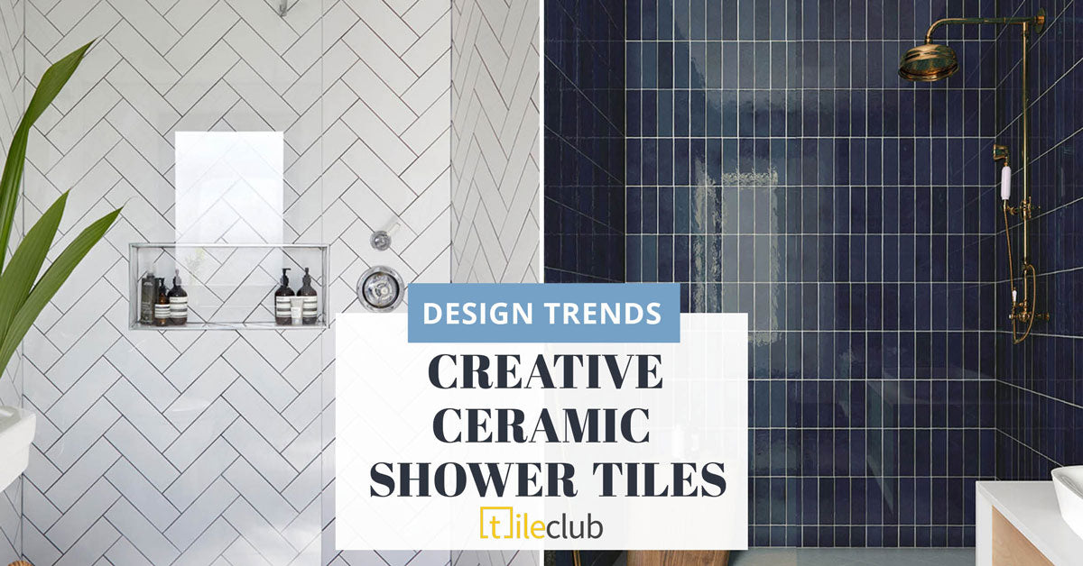 Creative Ceramic Tile Shower Designs to Dress up your Bathroom