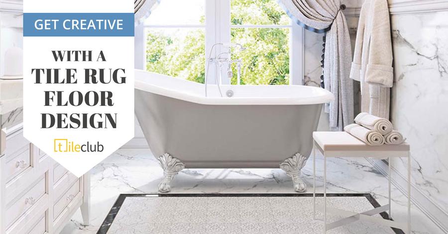 Creative Tile Rug Ideas to Elevate your Floor Design