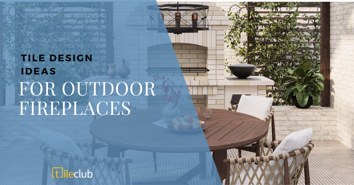 Tile Design Ideas For Outdoor Fireplaces