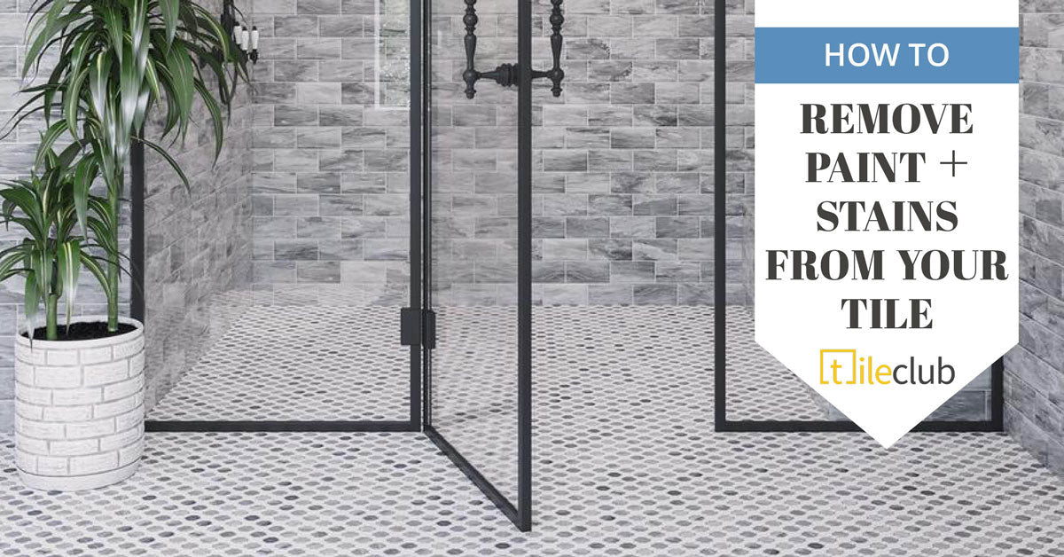 How to Get Paint Off Tiles and Keep them Clean