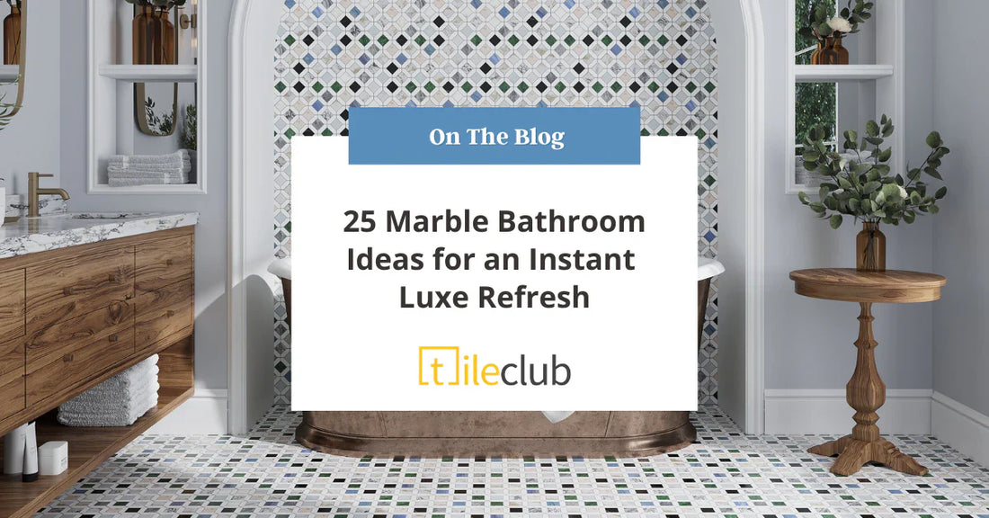 25 Marble Bathroom Ideas for an Instant Luxe Refresh